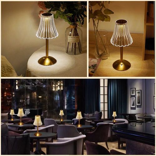 Rechargeable atmosphere light creative bar ornaments outdoor camping bedroom LED bedside night light USB rechargeable