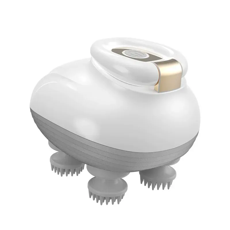 Small head massager home head therapy decompression electric meridian brush smart kneading scalp massager