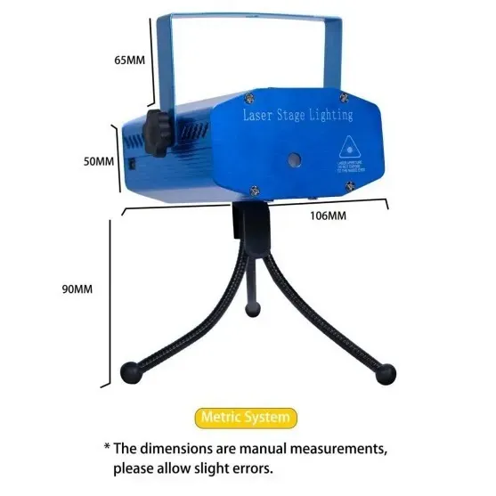 Voice-controlled laser mini laser light starry sky bar atmosphere disco light laser projection light show