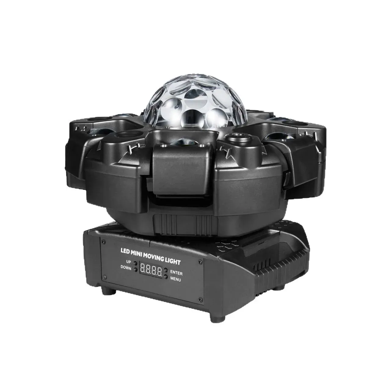 New product Shadow Six-armed King Kong Magic Ball Lamp LED beam strobe dye effect lamp bar KTV atmosphere lighting