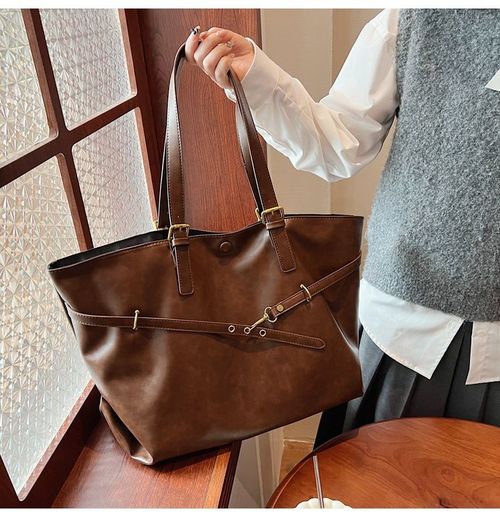 Fashionable tote bag new style commuting underarm bag 2025 large capacity casual shoulder bag for women