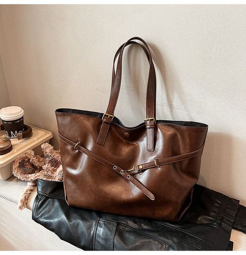 Fashionable tote bag new style commuting underarm bag 2025 large capacity casual shoulder bag for women
