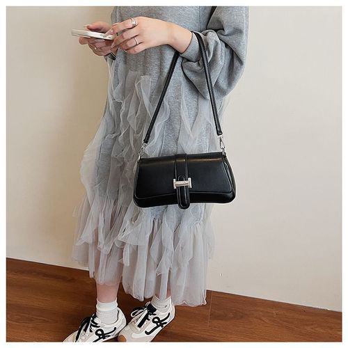 Retro texture underarm bag 2025 new style high-end handbag niche shoulder messenger bag