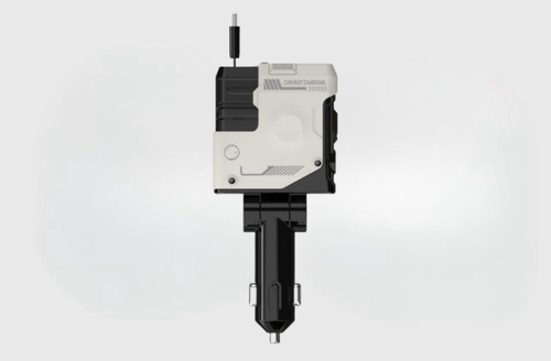 Super fast charging 120W telescopic car charger with four functions for Android and Apple