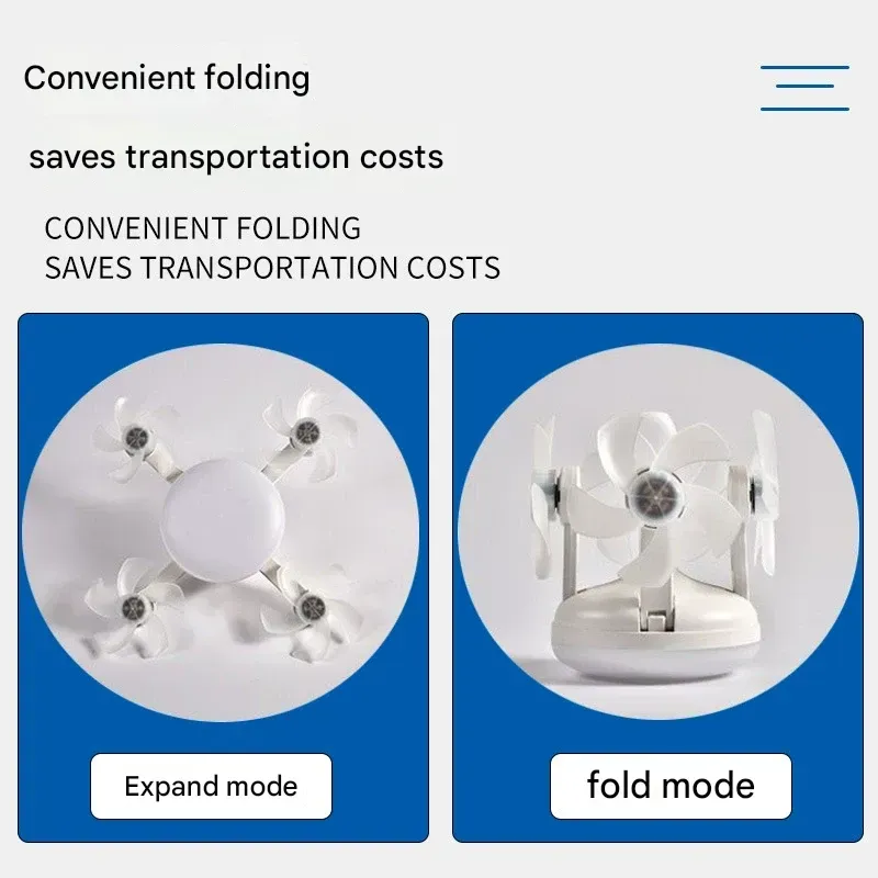 Best-Selling LED Drone-Shaped Electric AC Motor Ceiling Fan with Remote Control — Modern Plastic Design for Living Rooms