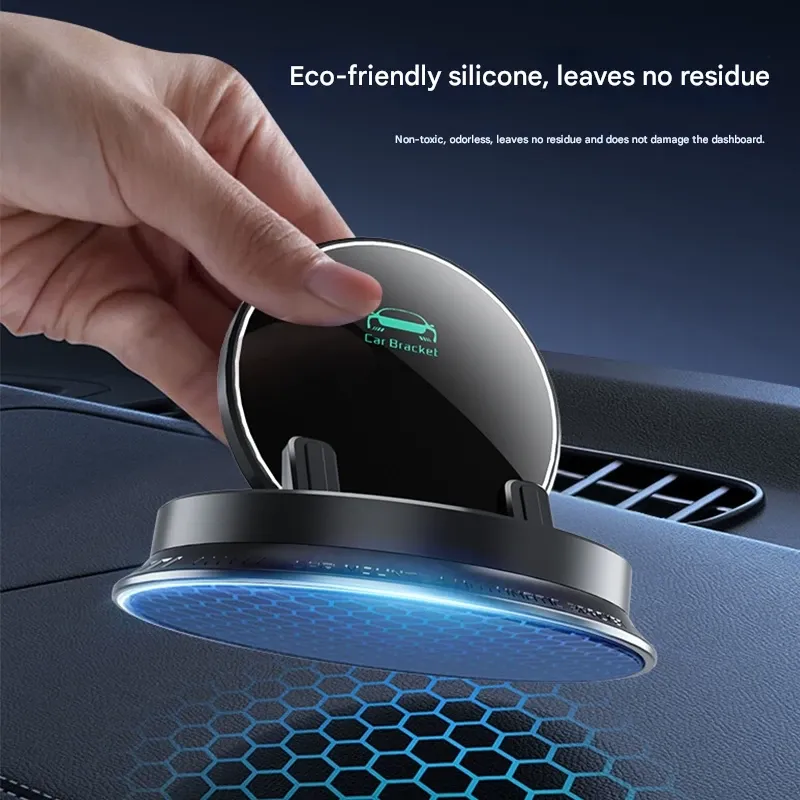 Center console car accessory wireless charging navigation holder, touch-sensitive car phone holder