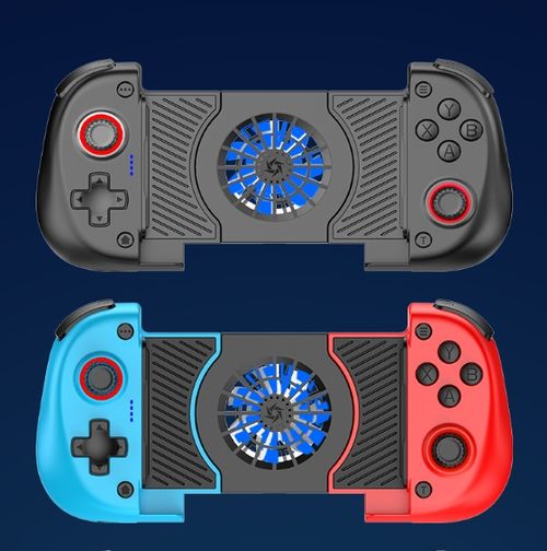 Every gamer needs a gamepad like this! X3 stretch game controller cooling fan dual hall vibration continuous switch Android IOS PC Bluetooth controller