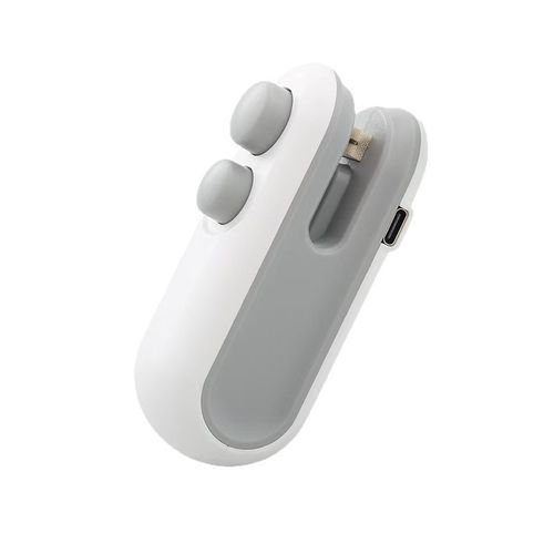 Mini Handheld Sealer for Snacks Bags - Portable Heat Sealing Machine, One-Press Food Saver for Plastic Bags Home & Travel Use, Leak-Proof & Freshness Keeper