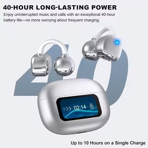 2025 new hot sale Ai translation headset G08 OWS wireless bluetooth headset ENC call noise reduction headset waterproof sports stereo earplugs ai+translation+meeting record