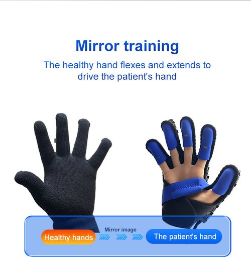Size L Finger rehabilitation training glove robot rechargeable finger rehabilitation training glove for stroke hemiplegia exercise