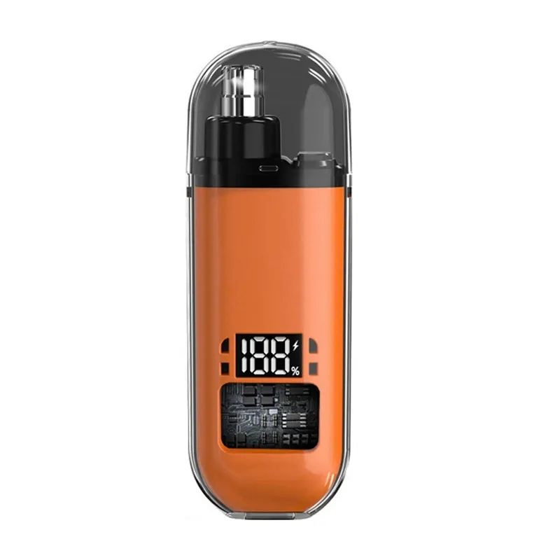 All-in-One Smart Grooming Gift Set with LED Display Nose Hair Trimmer Rechargeable & Waterproof for Full Facial Care Ideal Personal Grooming Present