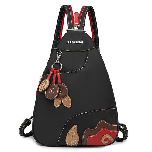 Women's Versatile 2-Way Bag: Single-Shoulder & Backpack Style — Lightweight, Compact Crossbody Chest Pack for Outings