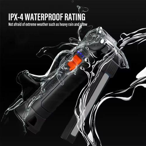 USB Rechargeable COB LED Work Light Large Portable Magnetic Hanging Lamp Cold White Camping Torch Portable Torch for Camping