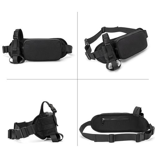 Outdoor sports running waist pack, water bottle waist pack, ultra-lightweight, wear-resistant, waterproof nylon mobile phone waist pack.