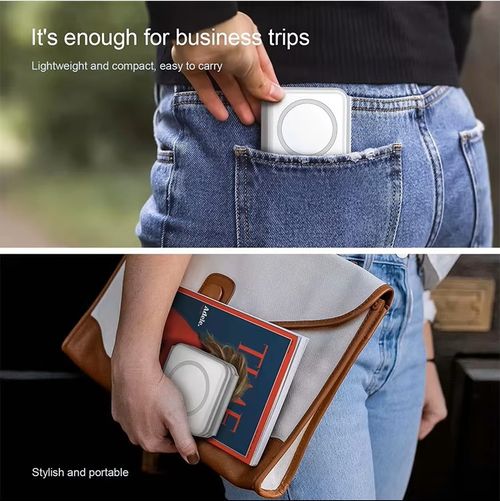 15W Fast Charging 3-in-1 Magnetic Foldable Wireless Charger｜Charge iPhone Android Earbuds Simultaneously