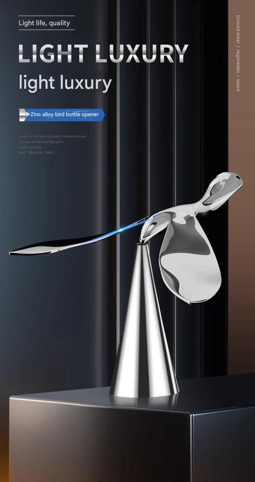 Bird bottle opener tumbler balance bird metal creative ornaments bird beer opener tool suspension bottle opener