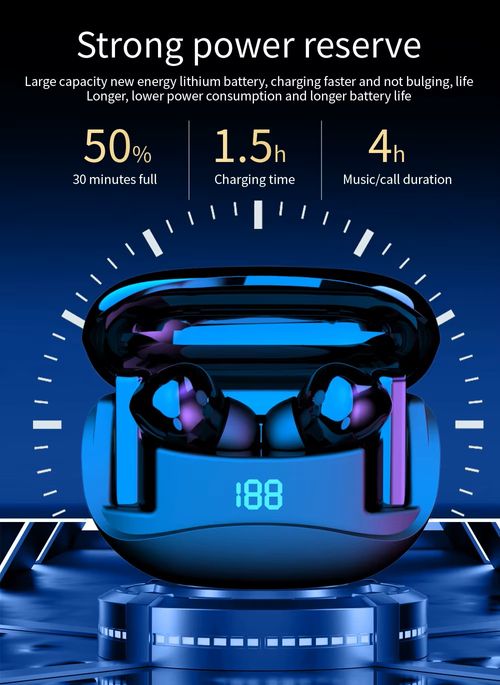 New V5.3 Mate 60 Pro TWS Earphones Stereo Earbuds Earphones Mate 60 Pro Headset Noise Cancelling
