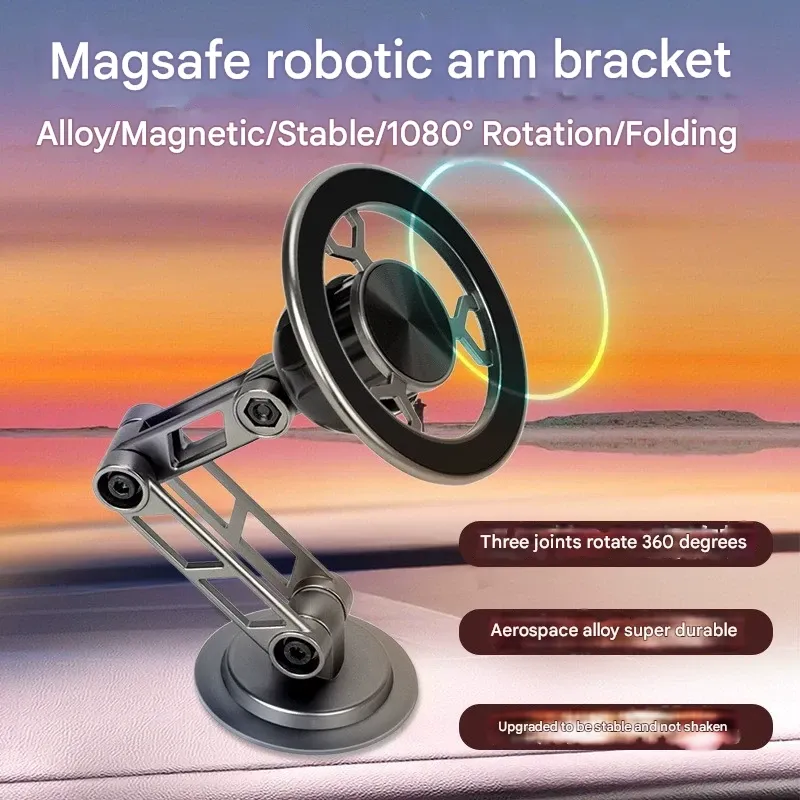 Magsafe Magnetic Phone Holder - 360° Rotating Multifunctional Car Phone Holder