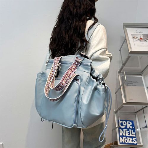 Versatile Cradle Bag Travel Storage Bag Women's Backpack Multifunctional Mommy Bag Crossbody Shoulder Bag for Baby Strollers