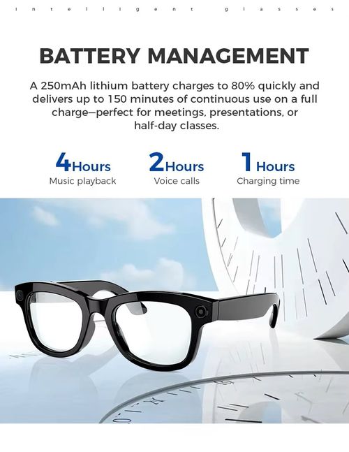 M01 smart glasses support 5-megapixel photography + Bluetooth calls, AI real-time translation recognition, and built-in 32g memory