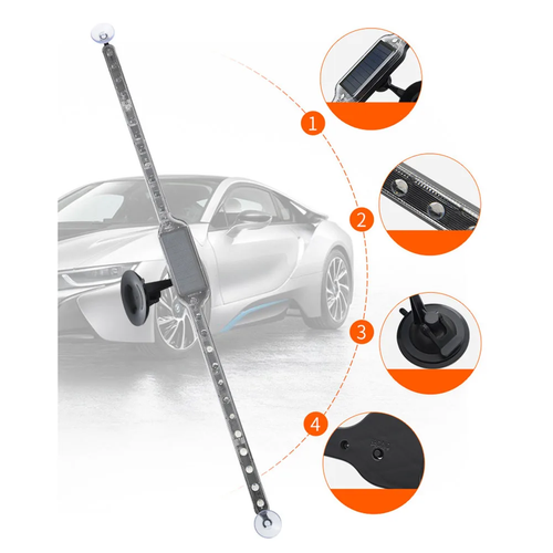 Car emergency light, solar-powered RGB flashing warning light, multi-functional decorative anti-collision night driving safety light.