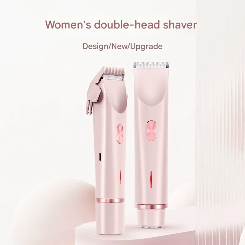 Double head shaver private parts women hair removal instrument hair trimmer hair clipper electric epilator