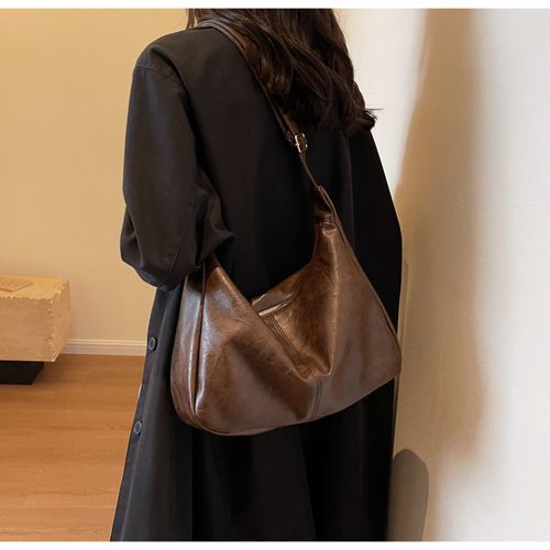 Vintage Crossbody Bags for Women 2025 Spring New Fashion Korean Tote Bag Large Capacity Shoulder Bag Casual Handbag