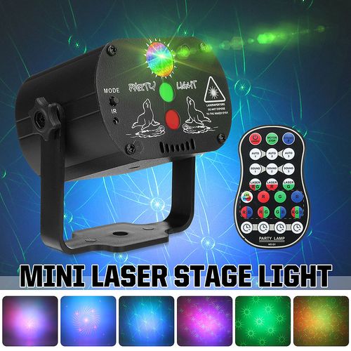 LED colorful flashing stage light, outdoor mini laser light, USB powered atmosphere light, disco party star projector light.