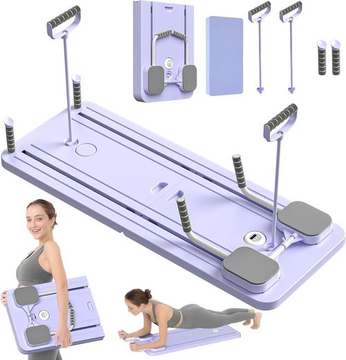 Big price cuts! Using the multifunctional ab board to simulate pilates and lagree moves was the fitness hack i needed! Perfect size and quiet enough for apartments & great for beginners!