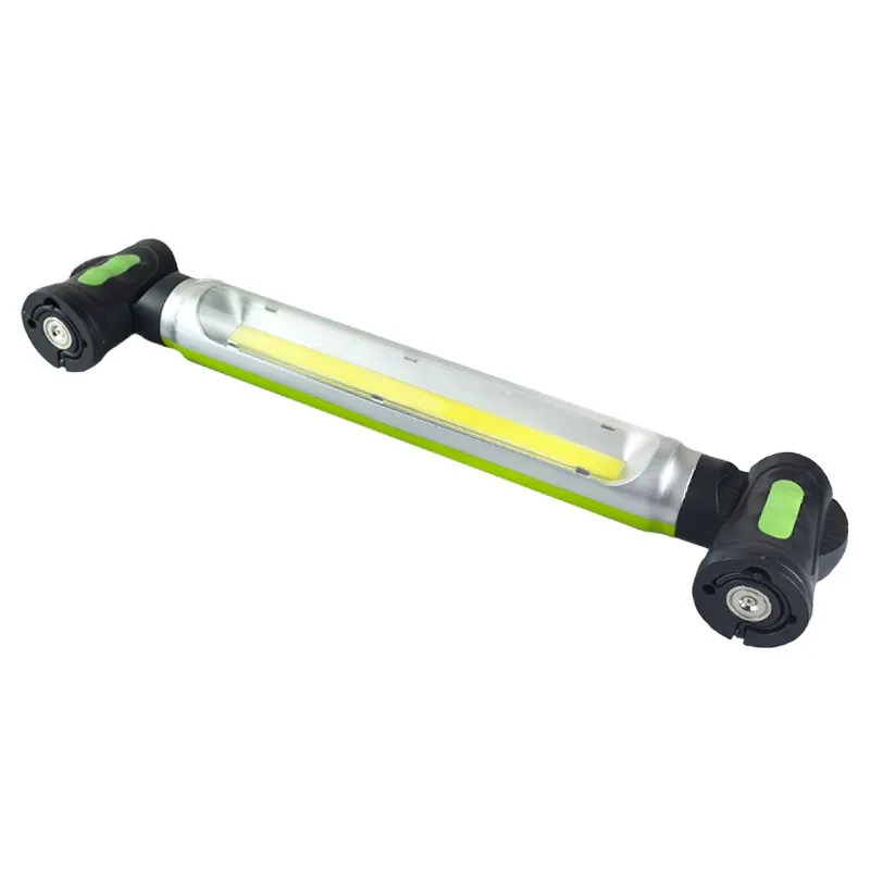 Rechargeable magnetic LED work light with hook, outdoor emergency flashlight, car hood inspection light