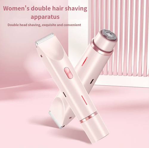 Dual-Head Shaver — New Electric Hair Remover for Women, Intimate Area Shaver