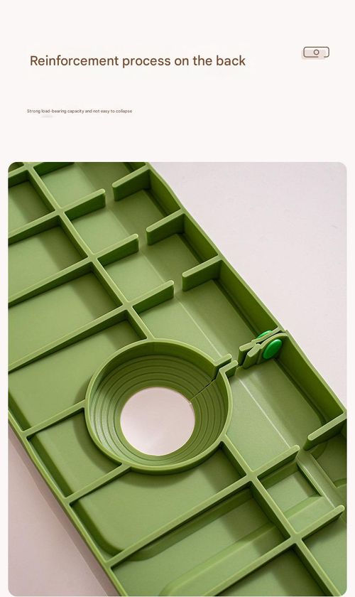 Upgraded button silicone faucet drain pad custom kitchen sink storage pad wash basin leak-proof non-slip pad