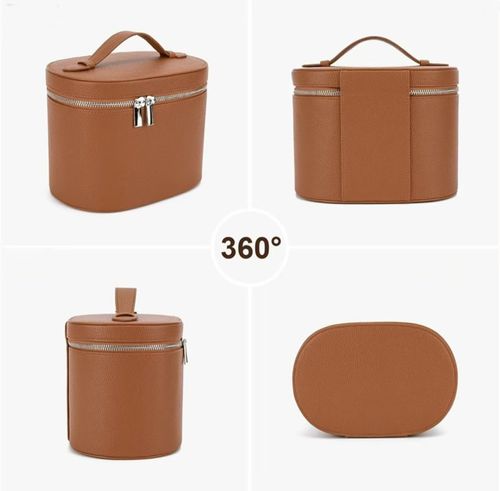 New Luxury Makeup Bag | Portable Travel Toiletry Organizer | Multi-Functional Cosmetic Pouch | Women's Fashion Travel Organizer