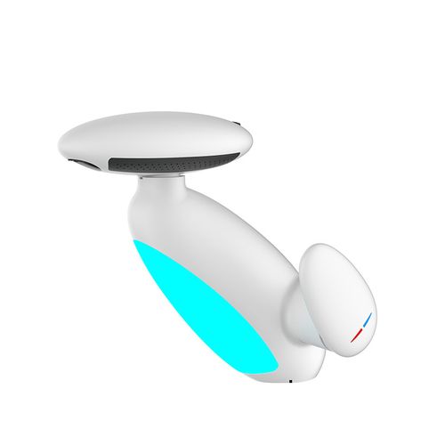 Multifunctional pull-out basin faucet with four-speed water flow atmosphere light hot and cold water bathroom wash basin bathroom bathroom home