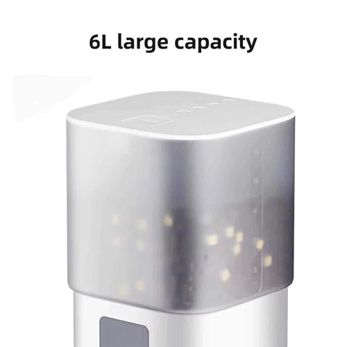 Pet Auto Feeder with WiFi - Smart Dog, Cat Food Dispenser, 6L Large Capacity, Anti-Clog Design, APP Control & Voice Recorder for Hassle-Free Feeding While Traveling