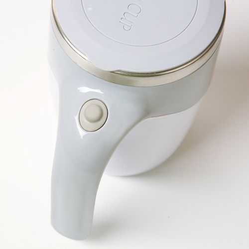 Smart Charging & Magnetic Stirring Stainless Steel Auto-Rotating Lazy Coffee Cup - Portable Office Magnetic Stirring Mug with Long Battery Life