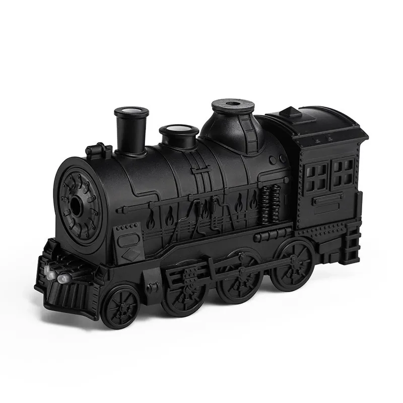Small train aromatherapy machine desktop ultrasonic large fog volume intelligent jellyfish spray retro train humidification aromatherapy machine