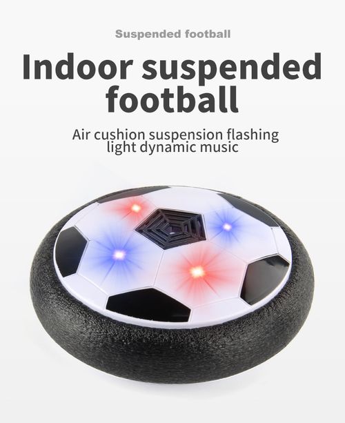 18CM Light and Music Electric Suspended Soccer Ball, Indoor and Outdoor Sports Soccer Toy