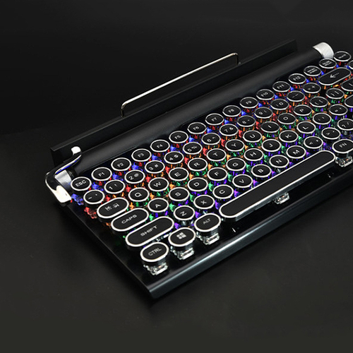 Big price cuts! 7Keys TW1867 typewriter keyboard, supports connection to iPad and Apple devices. A very interesting typewriter-style keyboard with a retro vibe.