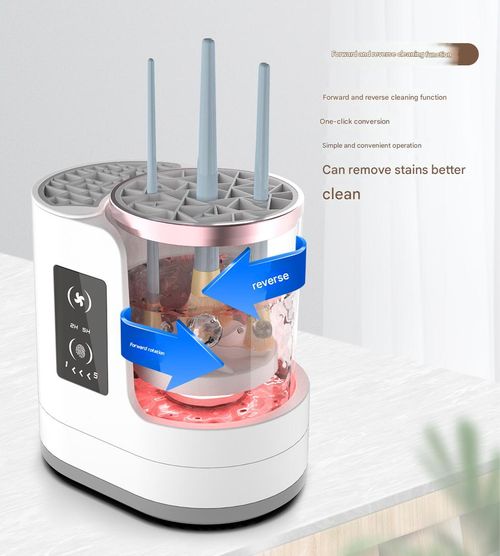 2025 Newest Makeup Brush Cleaner Machine - Automatic Electric Cleaning & Fast Drying | Rechargeable Cosmetic Brush Washer for Home Use | Professional Makeup Tool Care