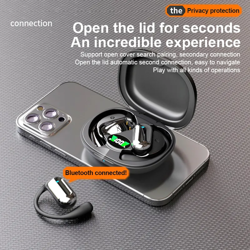 Non-in-ear Bluetooth headset, non-bone conduction ear-hook headset, no pain when worn for a long time, long battery life