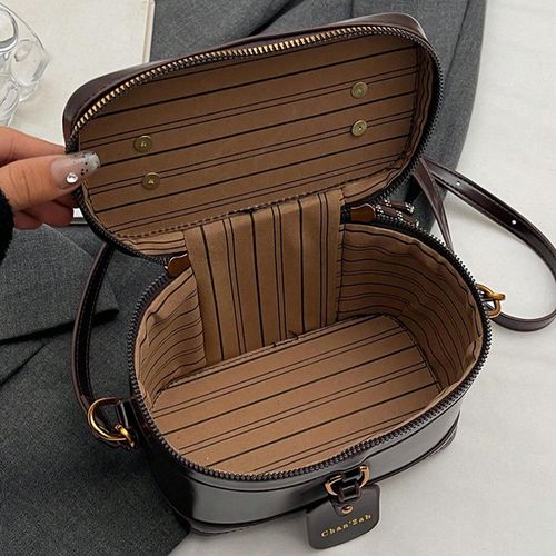 Women's crossbody bag, large capacity box bag, retro fashion women's handbag, new style, ladies' tote bag, small handbag.