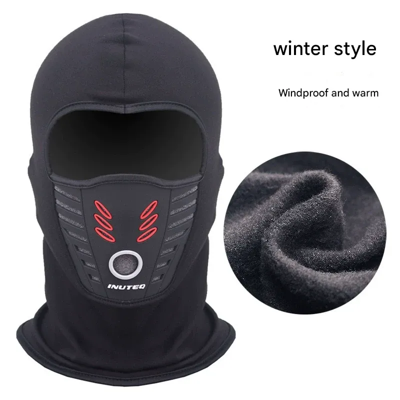 Cycling warm and anti-fog face mask, suitable for motorcycle riding, cycling, and skiing, a windproof and soft outdoor riding headwear.