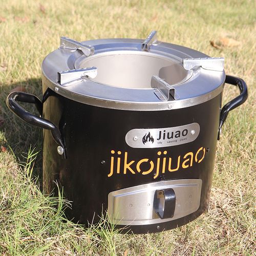 Stainless Steel Charcoal Stove  Energy Saving, Multifunctional BBQ & Camping Stove, Portable Wood Fire Cooker for Outdoor, Garden, Picnic