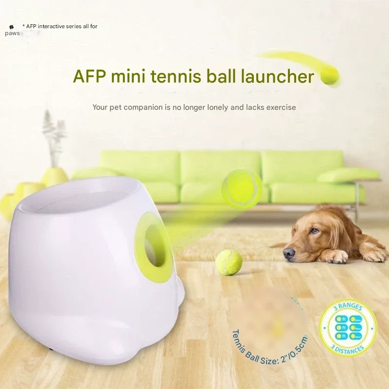 Dog toy ball tennis launcher automatic ball throwing serve pitching machine pinball machine pet internet celebrity ball throwing device dog