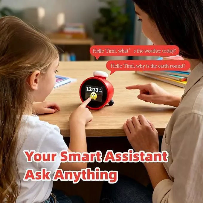 AI Smart Alarm Clock for Students - Intelligent Multifunctional Time Manager for Learning and Self-Discipline