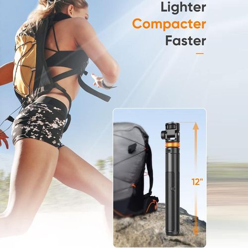 Phone Tripod for iPhone, Android & Selfie Stick with Remote, Upgraded Stand