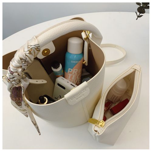 Stylish tote bag, chic bucket bag, new style women's shoulder bag, trendy crossbody bag