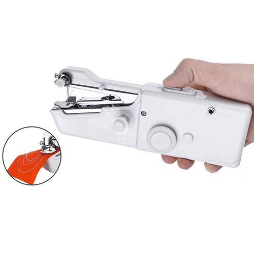 Portable Mini Electric Sewing Kit for Home Use, Cordless Rechargeable Stitch Tool for Clothes Curtains Socks, Instant Fabric Repair with One-Hand Operation