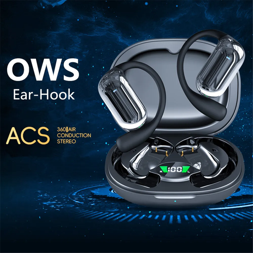Non-in-ear Bluetooth headset, non-bone conduction ear-hook headset, no pain when worn for a long time, long battery life